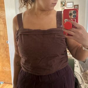 Abercrombie Linen Blend Tank